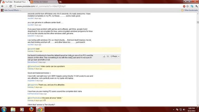 More Ubuntu VS Windows 7 Comments смотреть онлайн