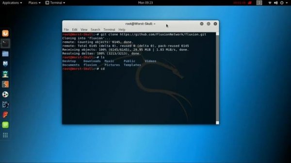 Install Fluxion on kali linux