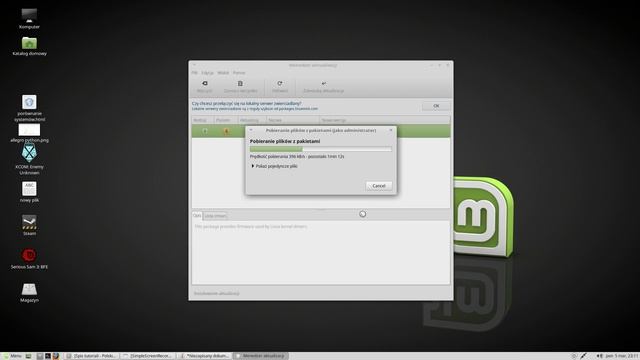 Aktualizacja systemu Linux Mint 18.3 Mate 1080p смотреть онлайн