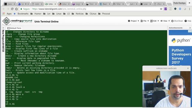 Ajuda Linux - Dia 851 - Terminais Shell Online смотреть онлайн