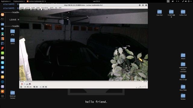 Hacked Webcam list release | KALI LINUX | 2017 | смотреть онлайн