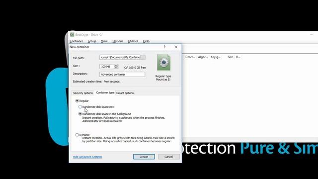 Advanced Settings - How to Encrypt Files with BestCrypt Container Encryption смотреть онлайн