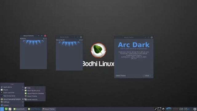 Bodhi Linux 4.3.0 Run Through смотреть онлайн