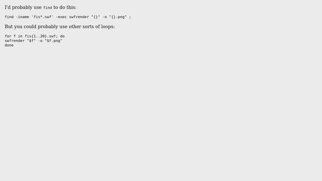 Ubuntu: Batch converting swf to png (3 Solutions!!) смотреть онлайн