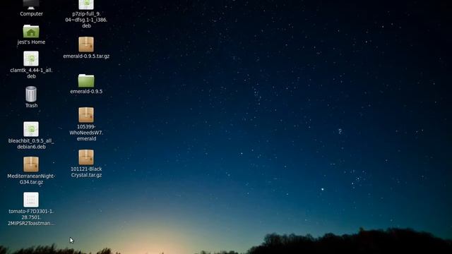 Linux mint 14.1 Mate with Emerald and Compiz смотреть онлайн