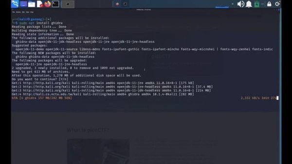 Install Ghidra | kali linux