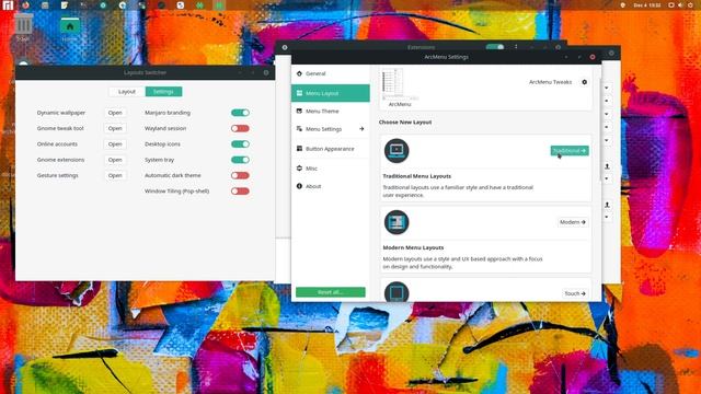 Checking out Manjaro Linux 20.2 GNOME смотреть онлайн