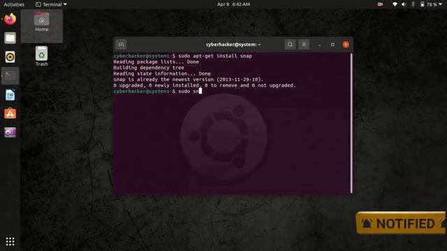 How To Install And Open Snap Store In Ubuntu Linux || Cyber Note смотреть онлайн