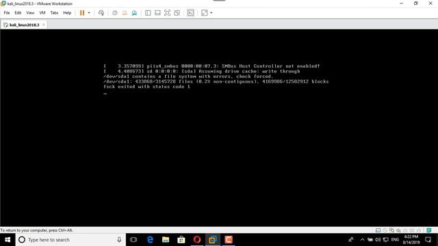sda1 contains a file system with error check force fix 100% смотреть онлайн