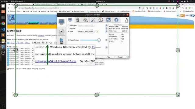 Software Perekam Layar PC Gratis Tanpa Watermark Ringan di Windows dan Linux смотреть онлайн