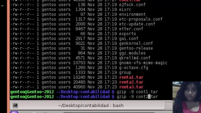 Uso básico de Gentoo Linux versión LIVE смотреть онлайн