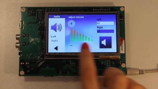 Linux demo running on the NXP i.MX RT1050 EVK board смотреть онлайн