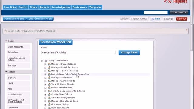 GroupLink's everything HelpDesk v10 Access Control List смотреть онлайн