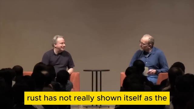 Linus Torvalds warming up to Rust смотреть онлайн