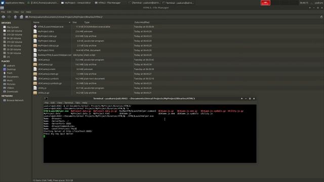 HTML5 Packaging within the UE4Editor on GNU/Linux смотреть онлайн