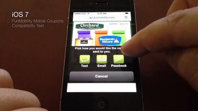 FunMobility Mobile Coupons | iOS 7 Compatibility Test смотреть онлайн
