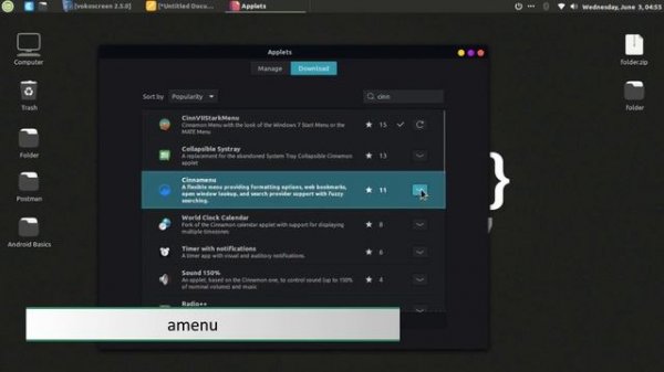 Minimalist dark theme for Linux Mint Cinnamon | Linux Customization