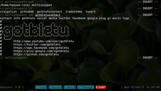 fzf-snippet - Snippet with Tags - Linux TUI смотреть онлайн
