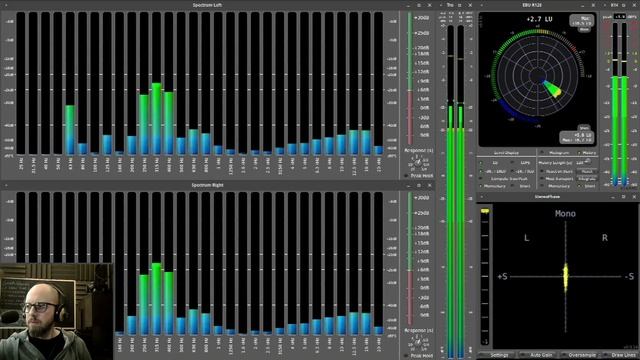 Corso Audio #50 - Linux Audio Meters p.2 - Analizzatore di spettro, Loudness Meter - Ubuntu Studio. смотреть онлайн