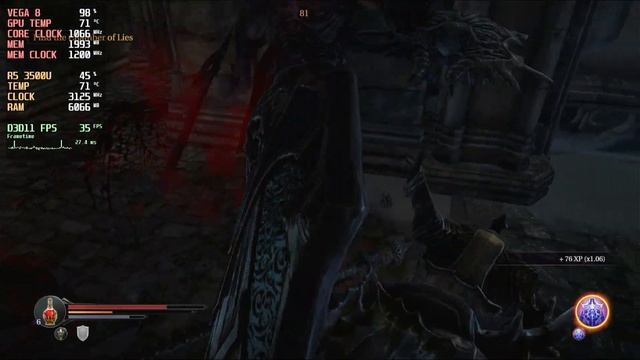 Lords Of The Fallen™ 2014 | Ryzen 5 3500U | VEGA 8 | 12GB RAM | 35W TDP [Lenovo Ideapad S145] смотреть онлайн