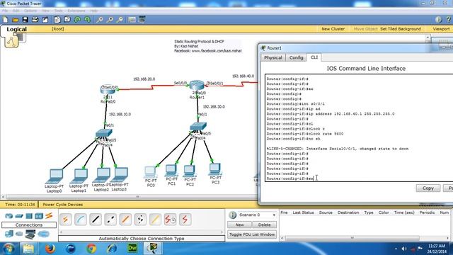 2 Static Routing with DHCP смотреть онлайн