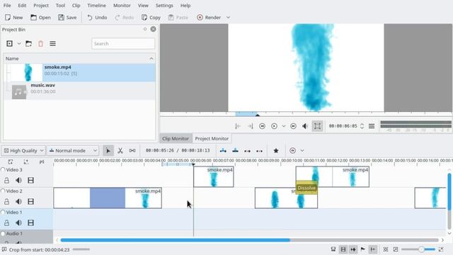 Kdenlive Remove Empty Space Ripple Delete Workaround смотреть онлайн