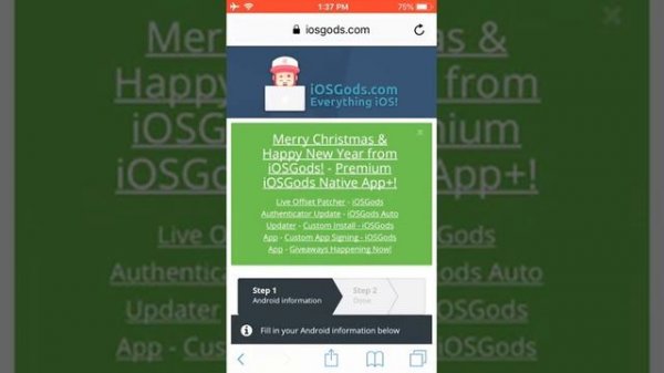 How to download iOSgods