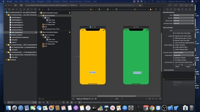 Objective C - Multiple Screens - View Controller Presentation Changes in iOS 13 смотреть онлайн