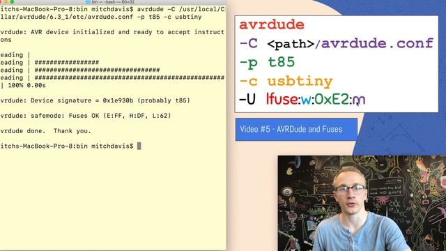 Bare-Metal MCU #9 - Review; ATTiny85 from scratch смотреть онлайн
