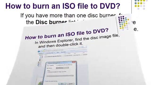 How to burn an ISO file to a DVD смотреть онлайн
