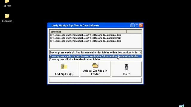 Sobolsoft com How To Use Unzip Multiple Zip Files At Once Software смотреть онлайн