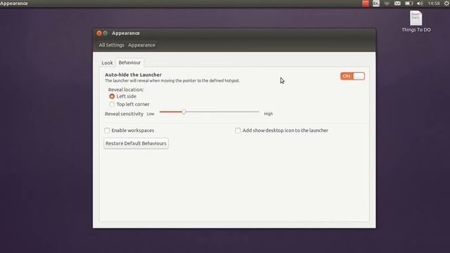 How To: Auto-hide Unity Launcher & Change Icon Size in Ubuntu 13.10 смотреть онлайн