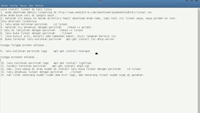 cara install linset di Kali Linux 2.0 BY: Nugroho смотреть онлайн