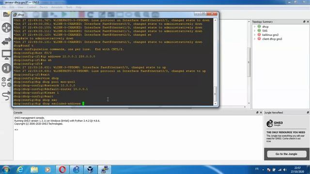 configuration de serveur dhcp avec attaque смотреть онлайн