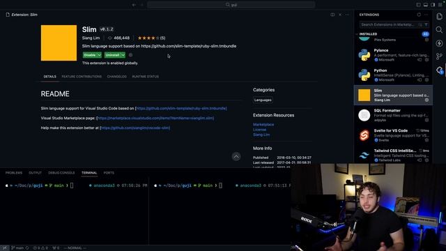 My VSCode Setup, Extensions, & Theme смотреть онлайн