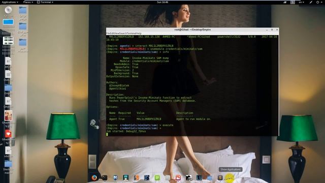 Empire /Framework 7 // Use Mimikatz to drag NTLM Of Database SAM смотреть онлайн