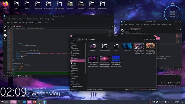 Sddm Editing "Adding A Video Wallpaper To Lockscreen" смотреть онлайн