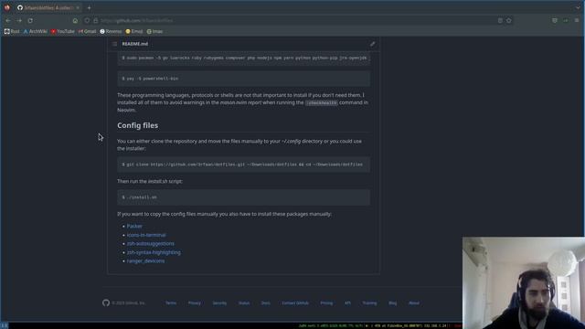 Arch Ricing in 1 Minute! (Everforest Theme Installer) смотреть онлайн