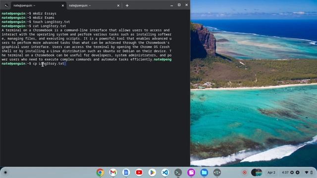 Easy Linux Commands for Beginners Using a Chromebook смотреть онлайн