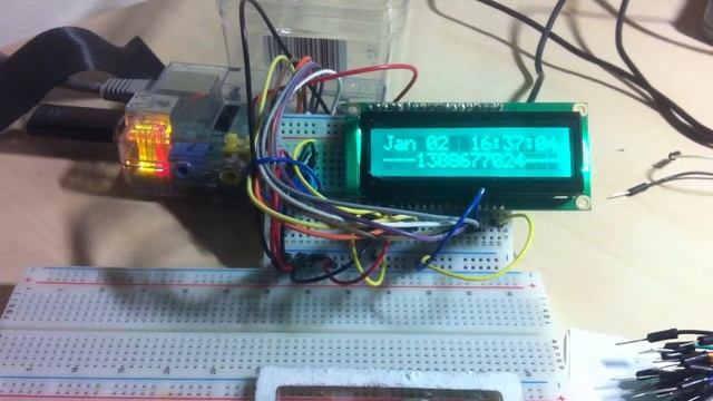 LCD 16x2 - Rasbperry Pi смотреть онлайн