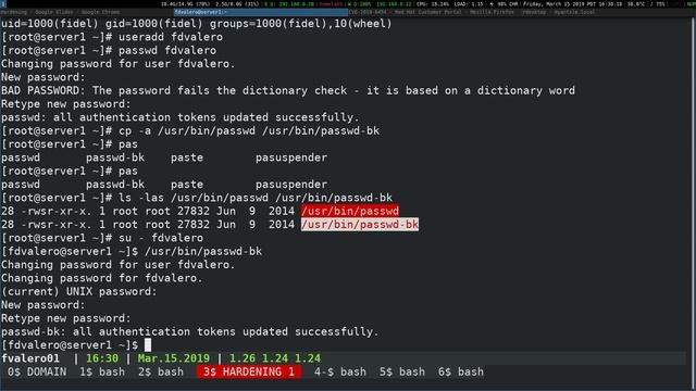 Red Hat Server Hardening - Manipulacion de Permisos Especiales смотреть онлайн