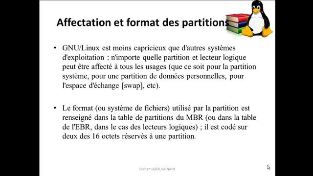 partitionnement de disque -Linux смотреть онлайн