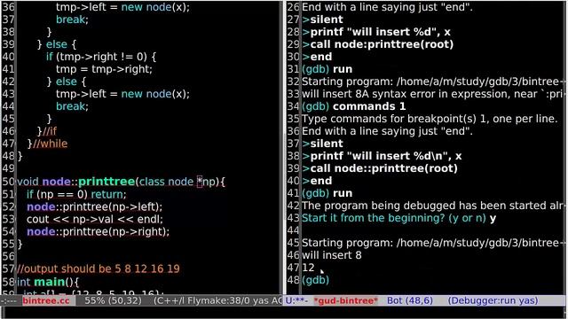 AoD_2: Debugging with GDB in Emacs смотреть онлайн