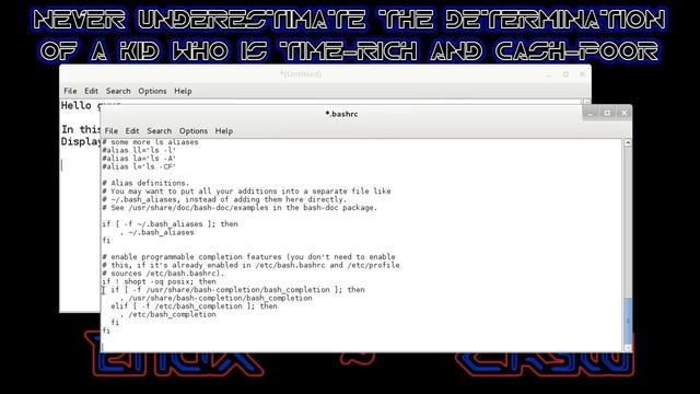 Kali Linux: ASCII Art on Terminal open смотреть онлайн