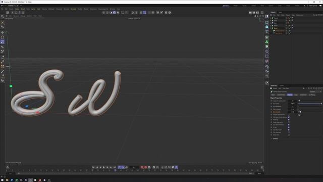 Cinema 4d 2023.1: Sweep Generator смотреть онлайн