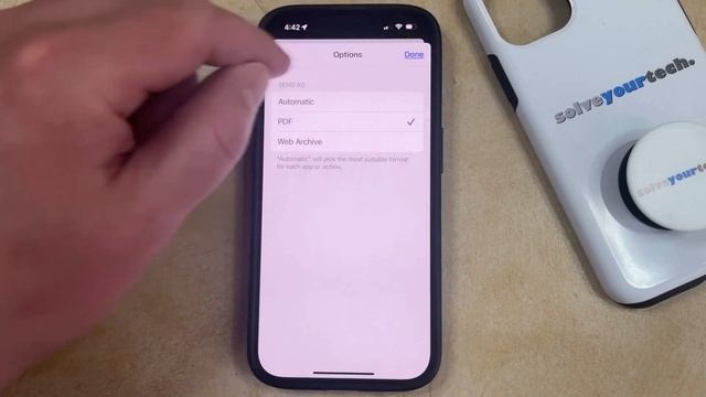 How to Send Web Page as PDF on iPhone 15 смотреть онлайн