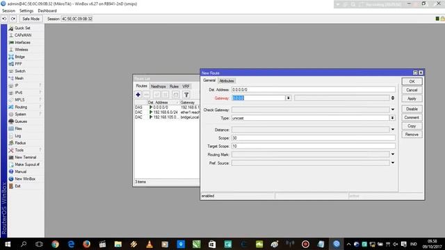 Tutorial Setting IP Address Static, Gateway, dan DNS Pada Mikrotik Winbox смотреть онлайн