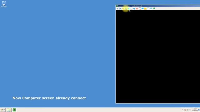 Ultra VNC setting Remote Desktop for LAN смотреть онлайн