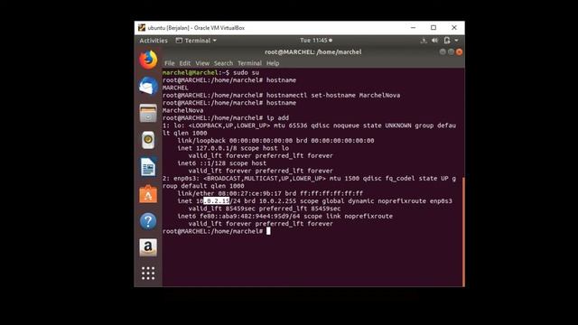 Hostname & hosts (FQDN) configuration in Linux | VM VirtualBox | Linux Tutorial | Marchel Nova смотреть онлайн
