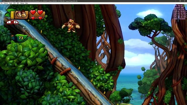 Cemu 1.15.3 4kIR| Donkey Kong Country: Tropical Freeze GamePlay смотреть онлайн